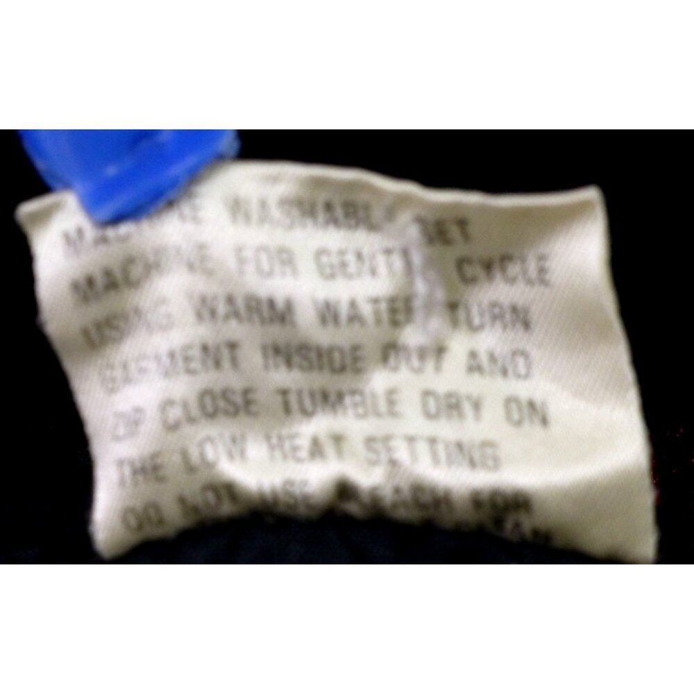 VTG Subili Retro Color Block Puffer Winter Jacket Windbreaker Size 12 - Picture 10 of 16